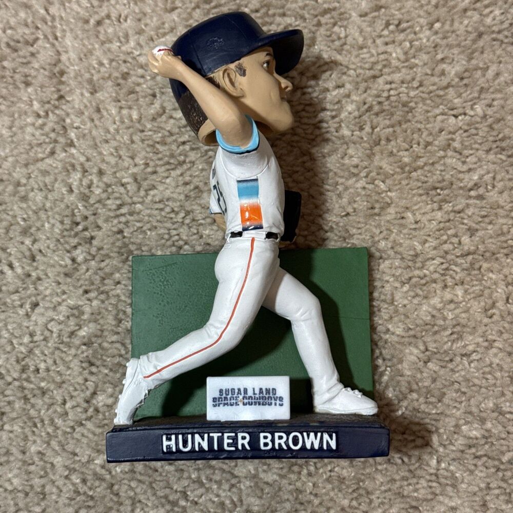 Hunter Brown 2024 Sugar Land Space Cowboys Bobblehead SGA NEW Box Astros AAA
